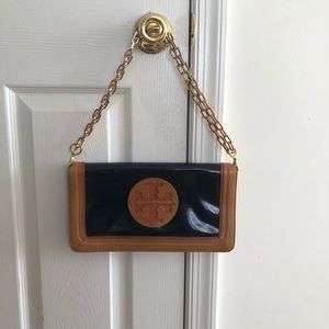 Tory Burch clutch with chain strap